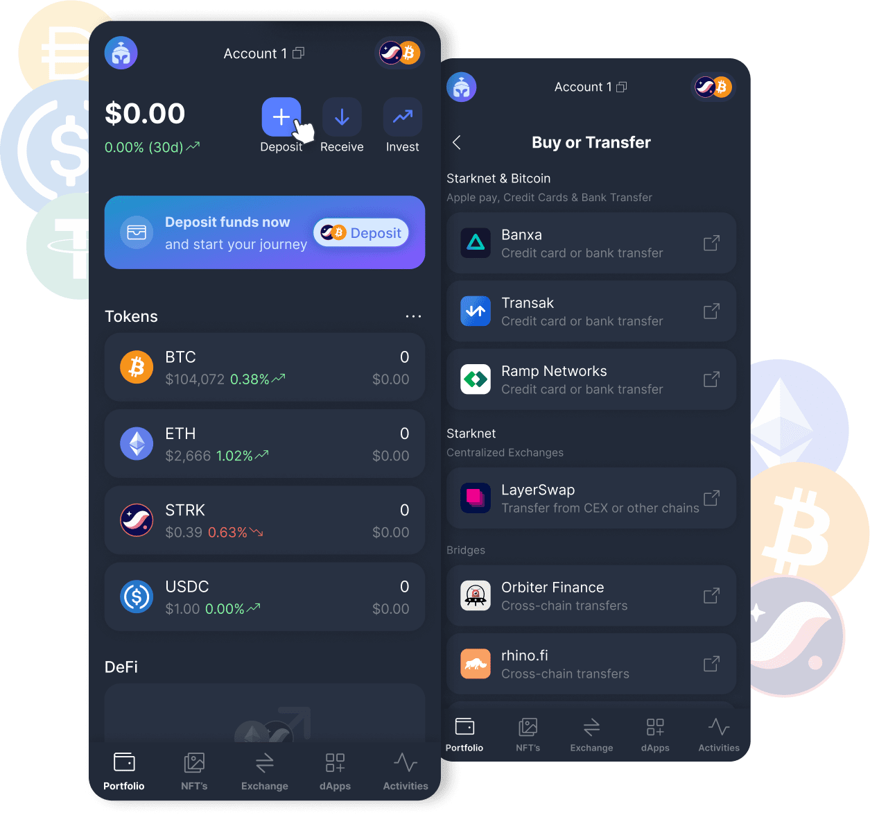 The Best Bitcoin & Starknet WalletBraavos